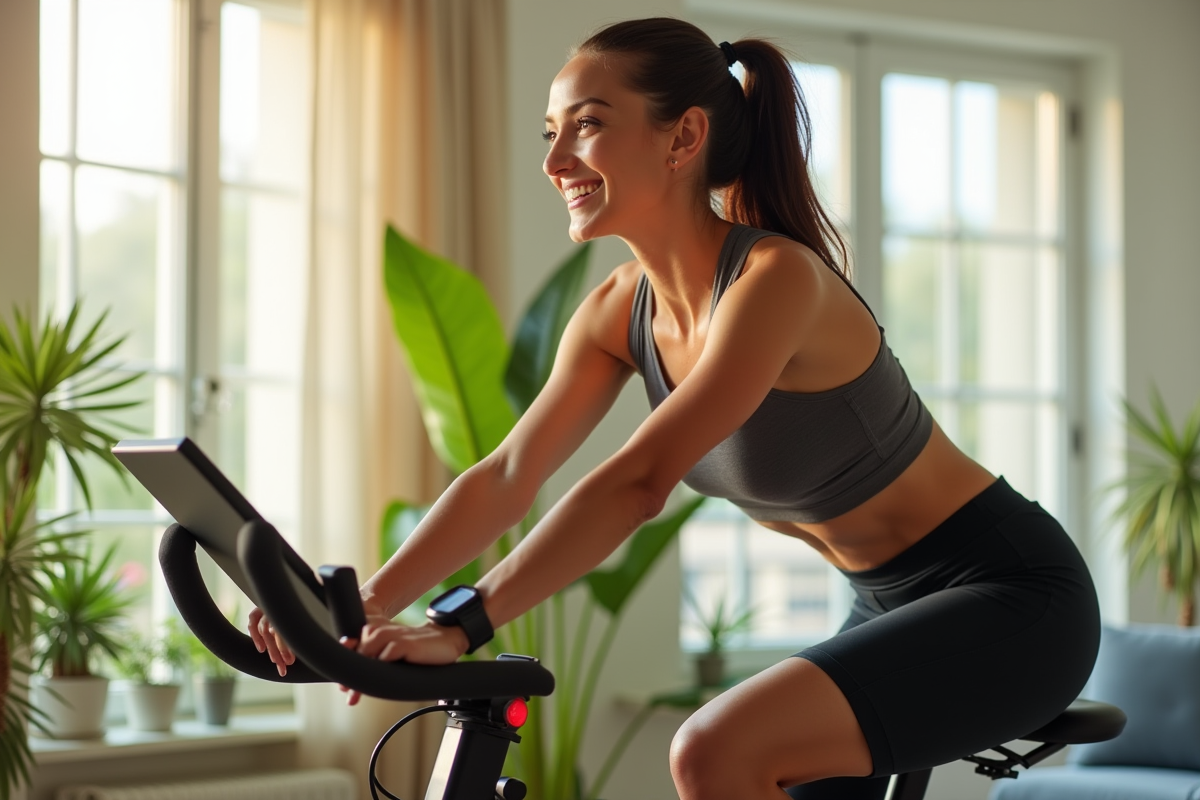 L’efficacité de 30 minutes d’exercice sur un vélo stationnaire